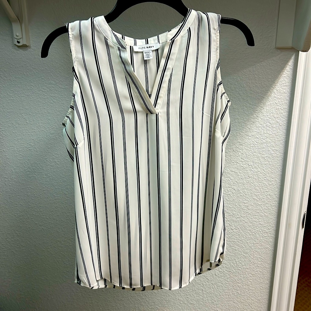 Pure Navy Brand Dress Tank Top